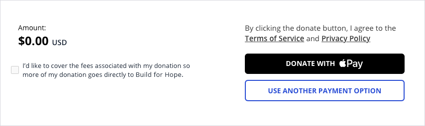 Digital wallet options