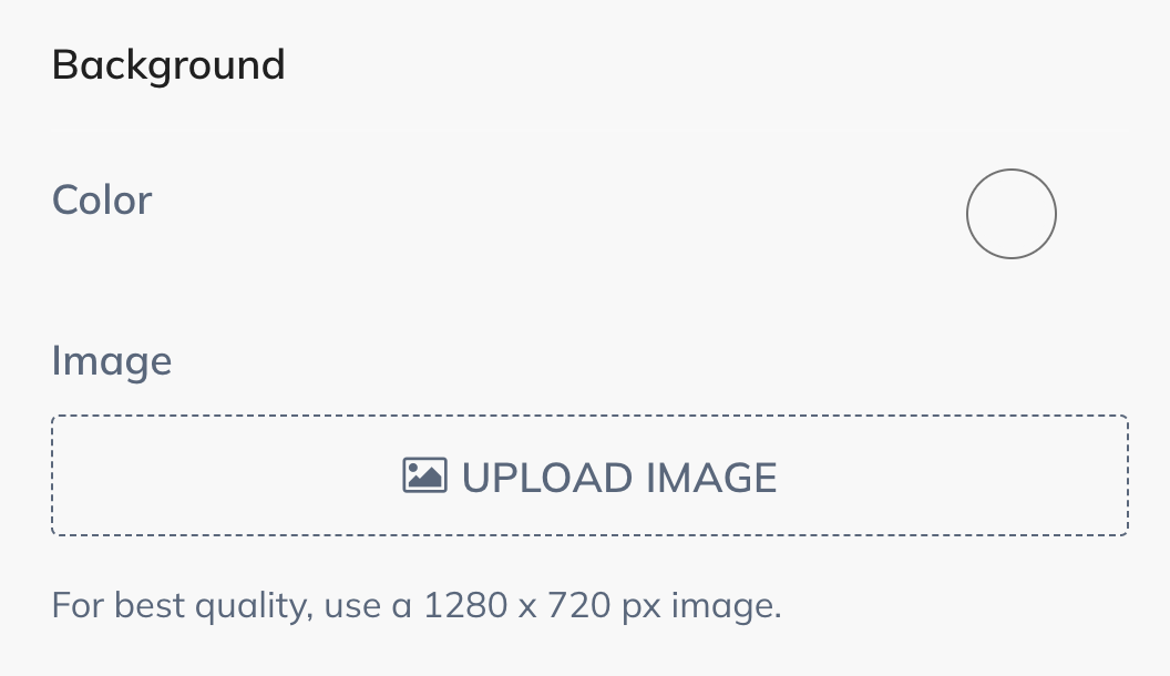 Screenshot of an example impact block