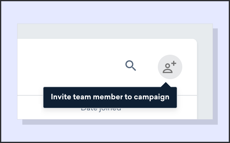 an image of the invite team member icon