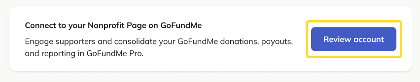 image of banner on account home page to connect to nonprofit page